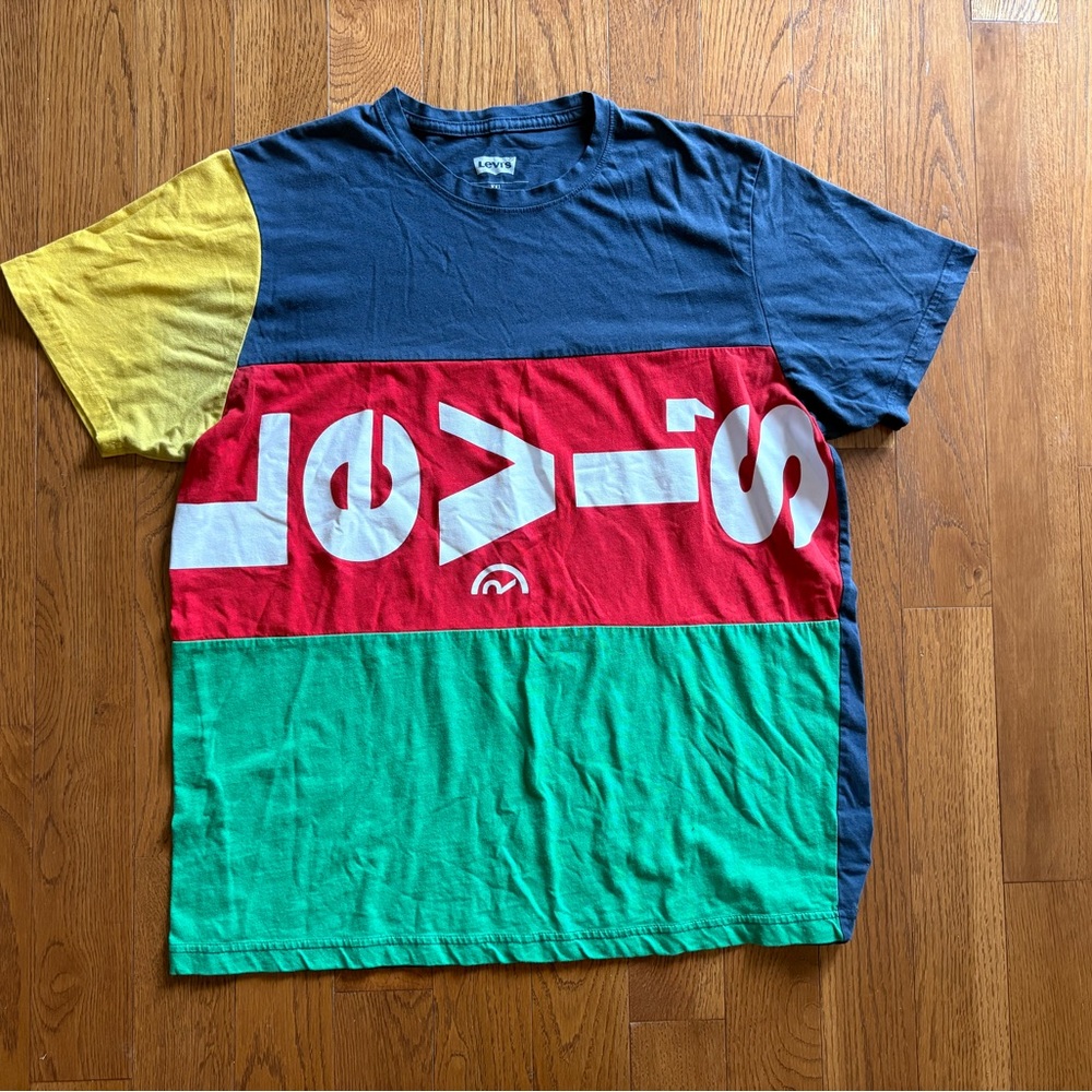 Levi's Color Block Logo Retro T-Shirt